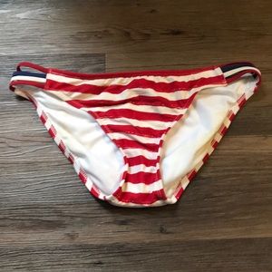 Large Sized American Flag Bathing Suit Bottoms